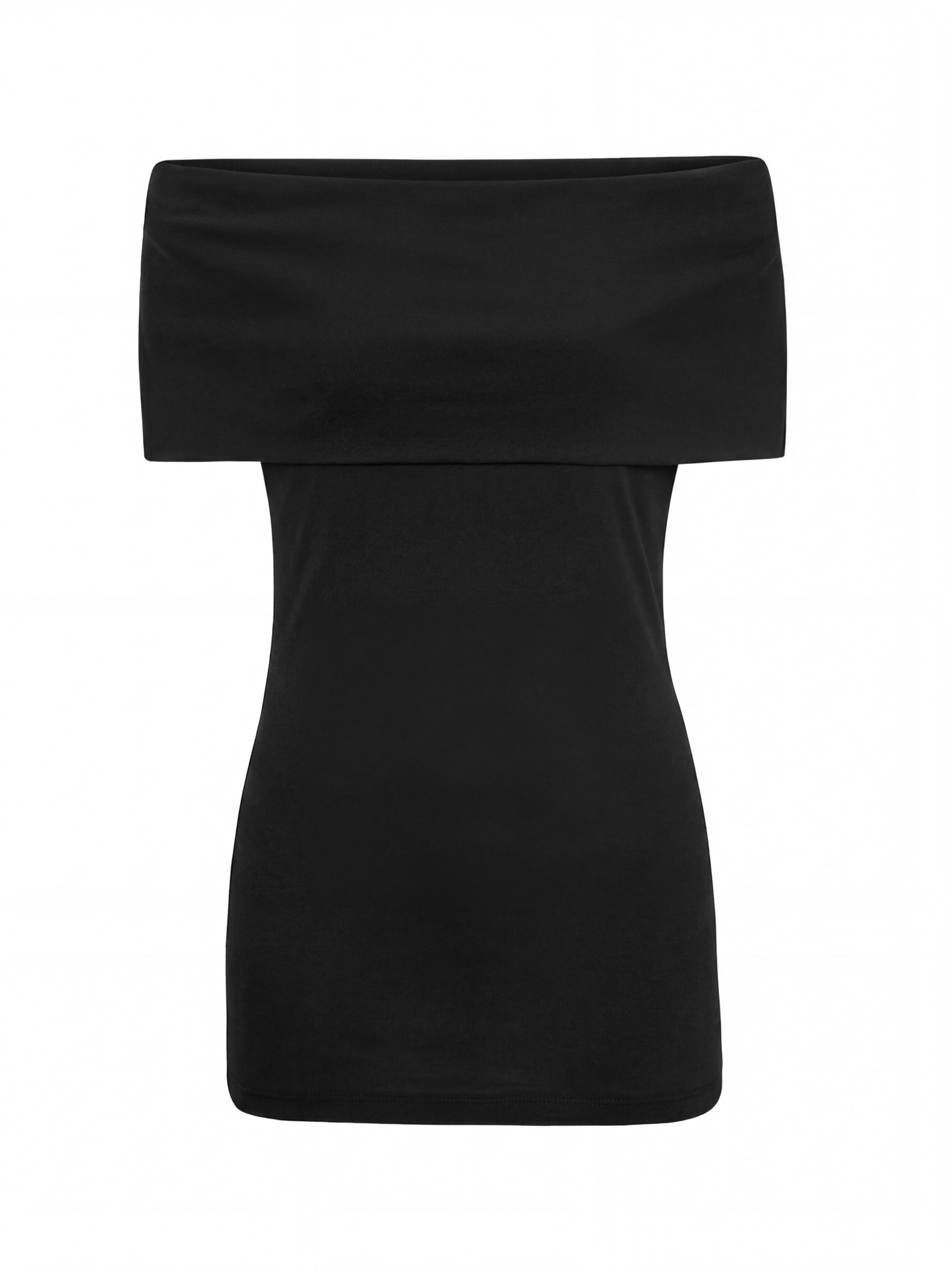 Celina Off-the-shoulder shirt made of cotton polyester fabric