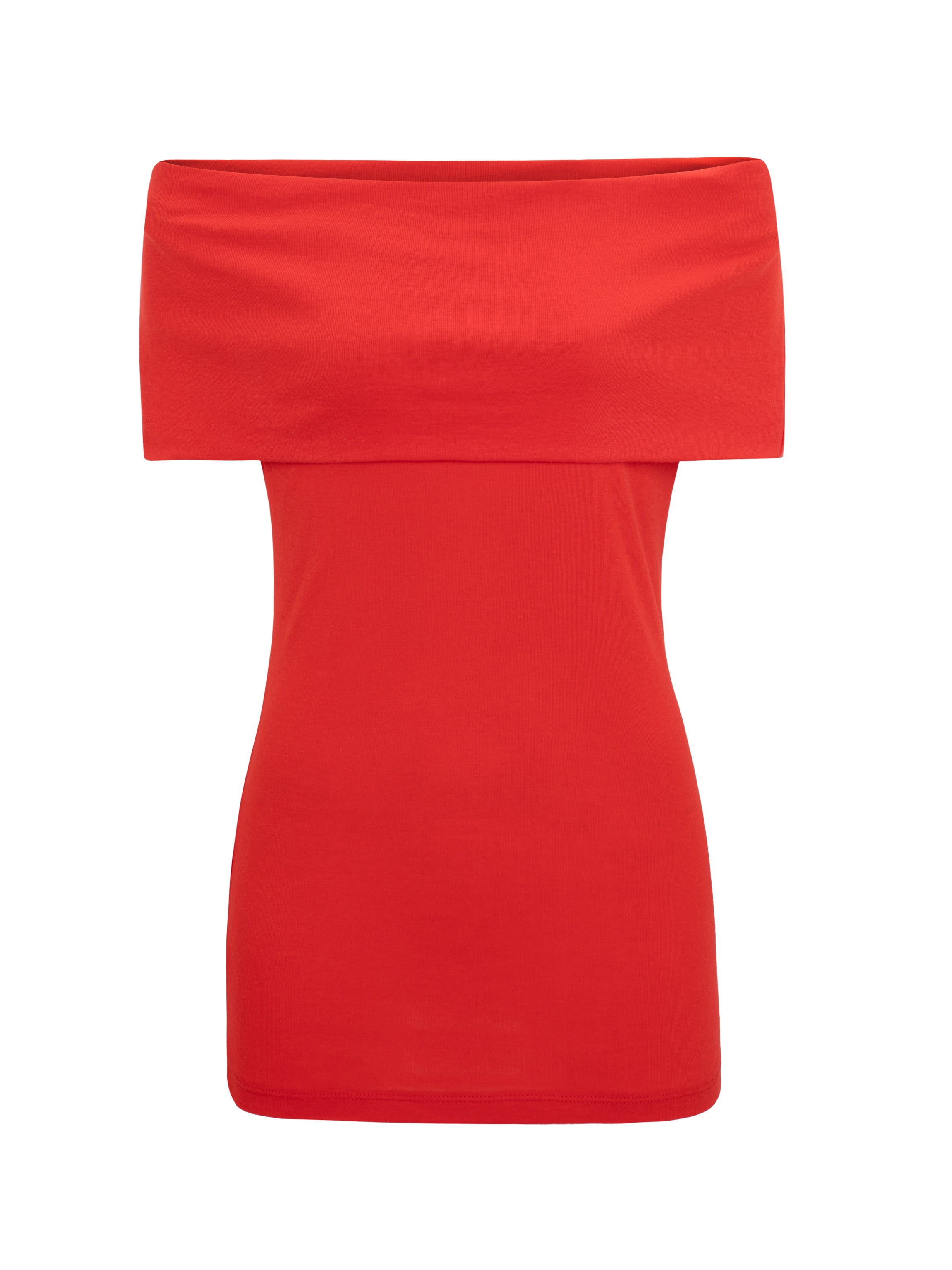 Celina Off-the-shoulder shirt made of cotton polyester fabric