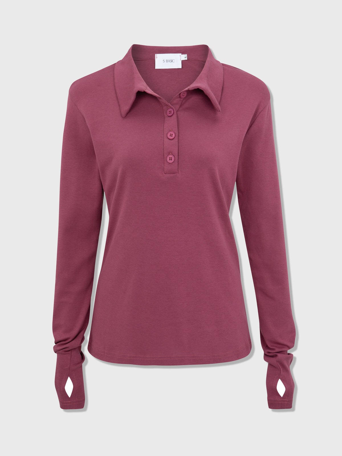 Elenn polo top | Bordo