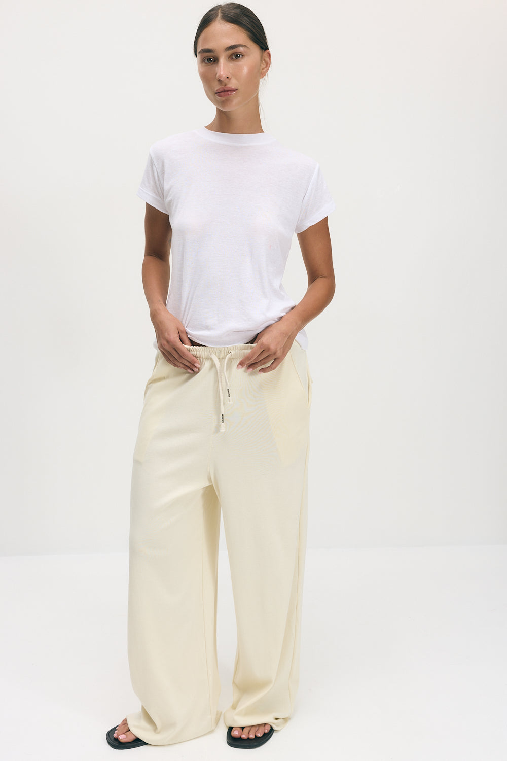 Teach pants | Cream
