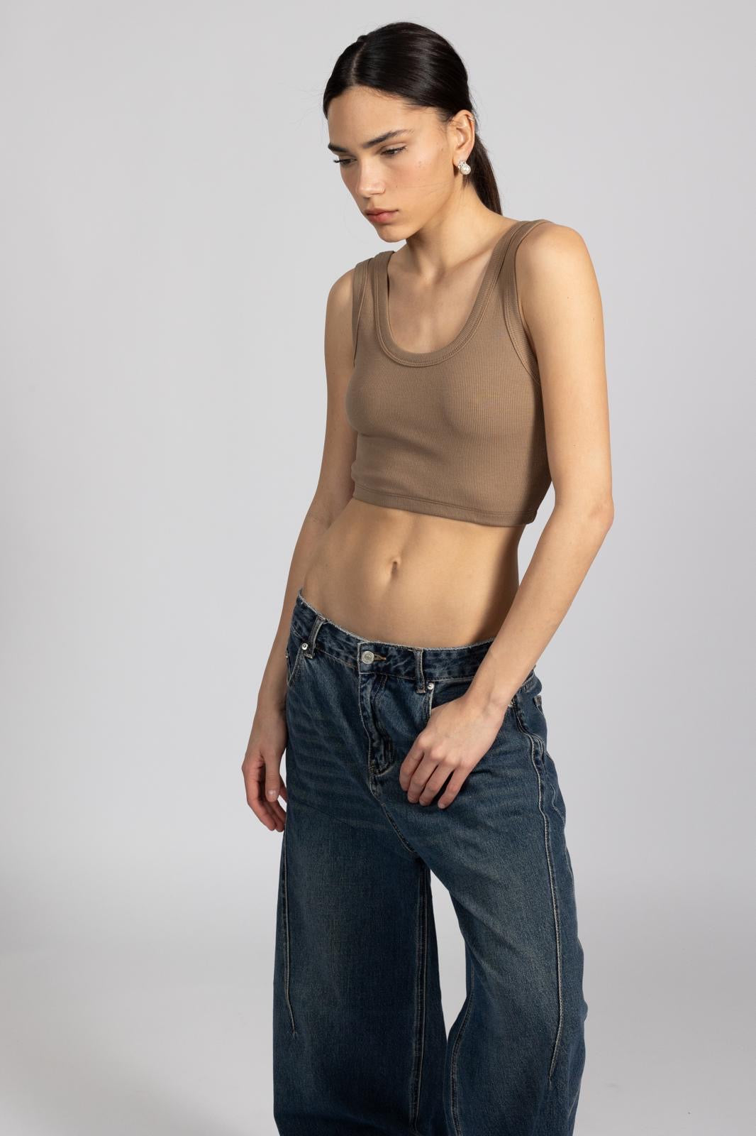 Drew cropped top