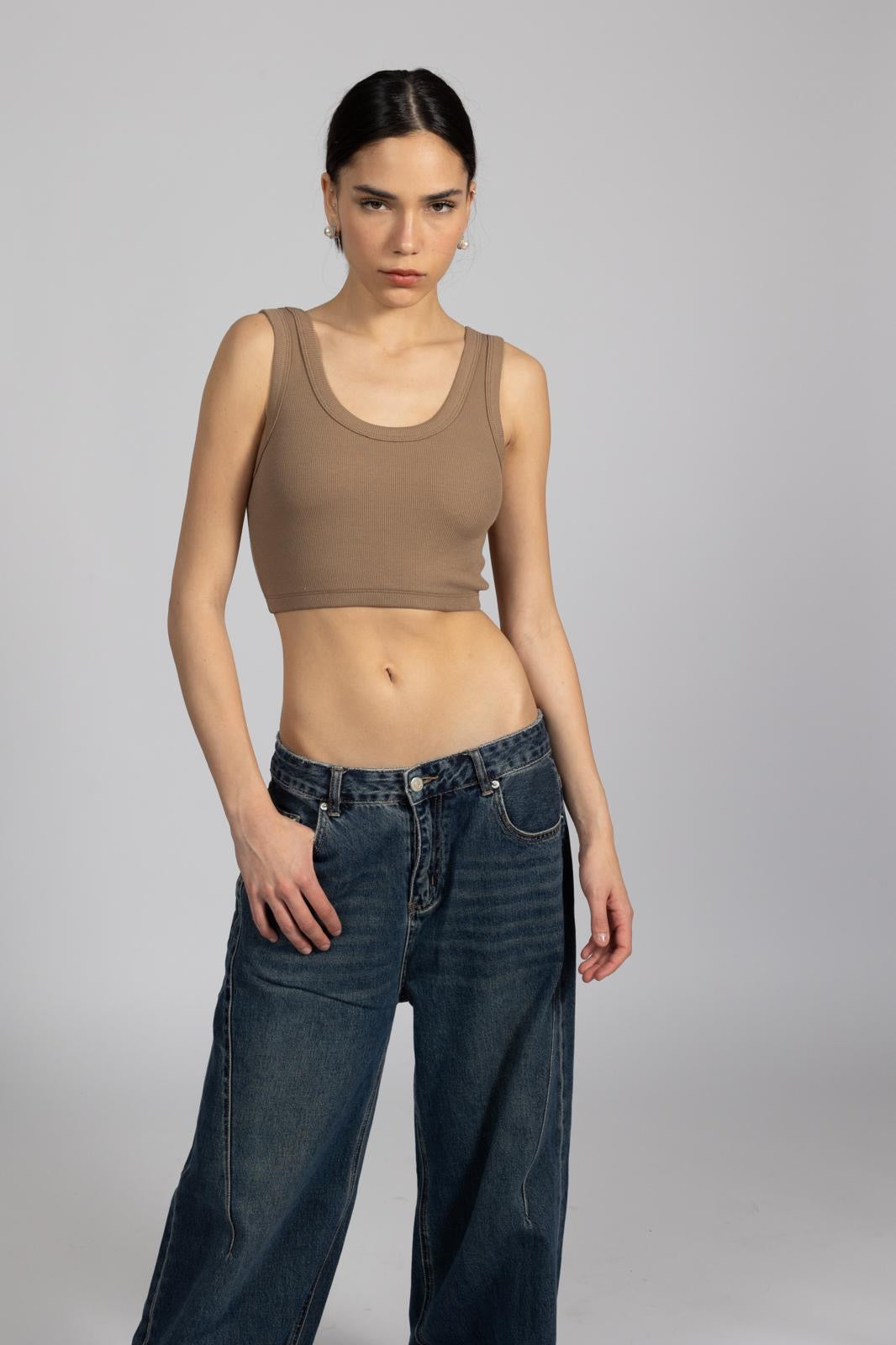 Drew cropped top