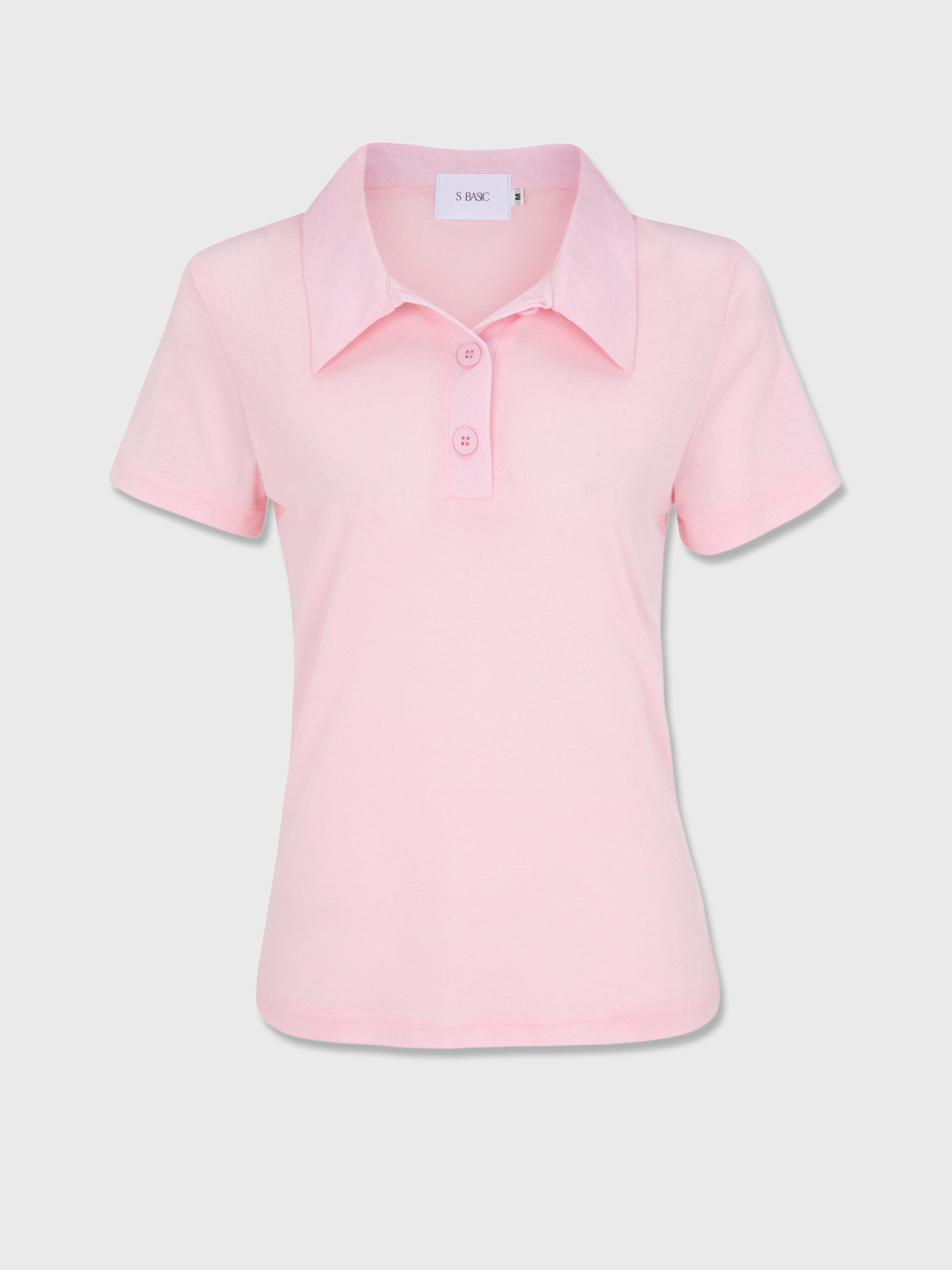 Shon polo top | Pink Baby