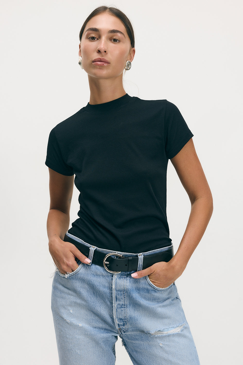 LIN TEE | Black