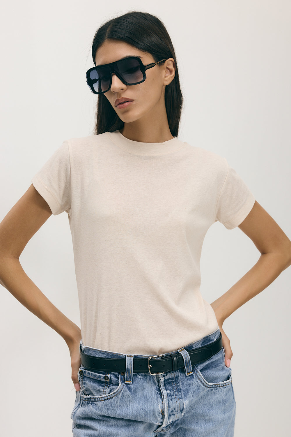 LIN TEE | Off White