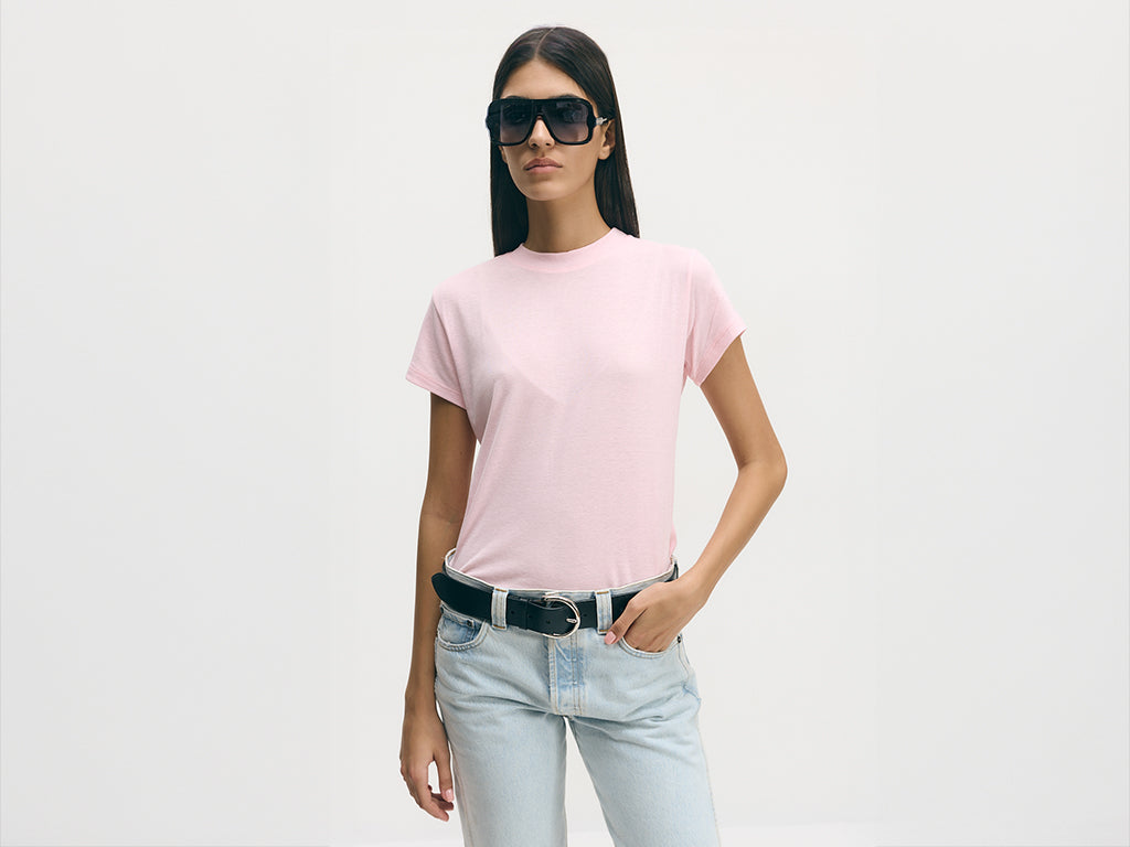 LIN TEE | Pink Baby