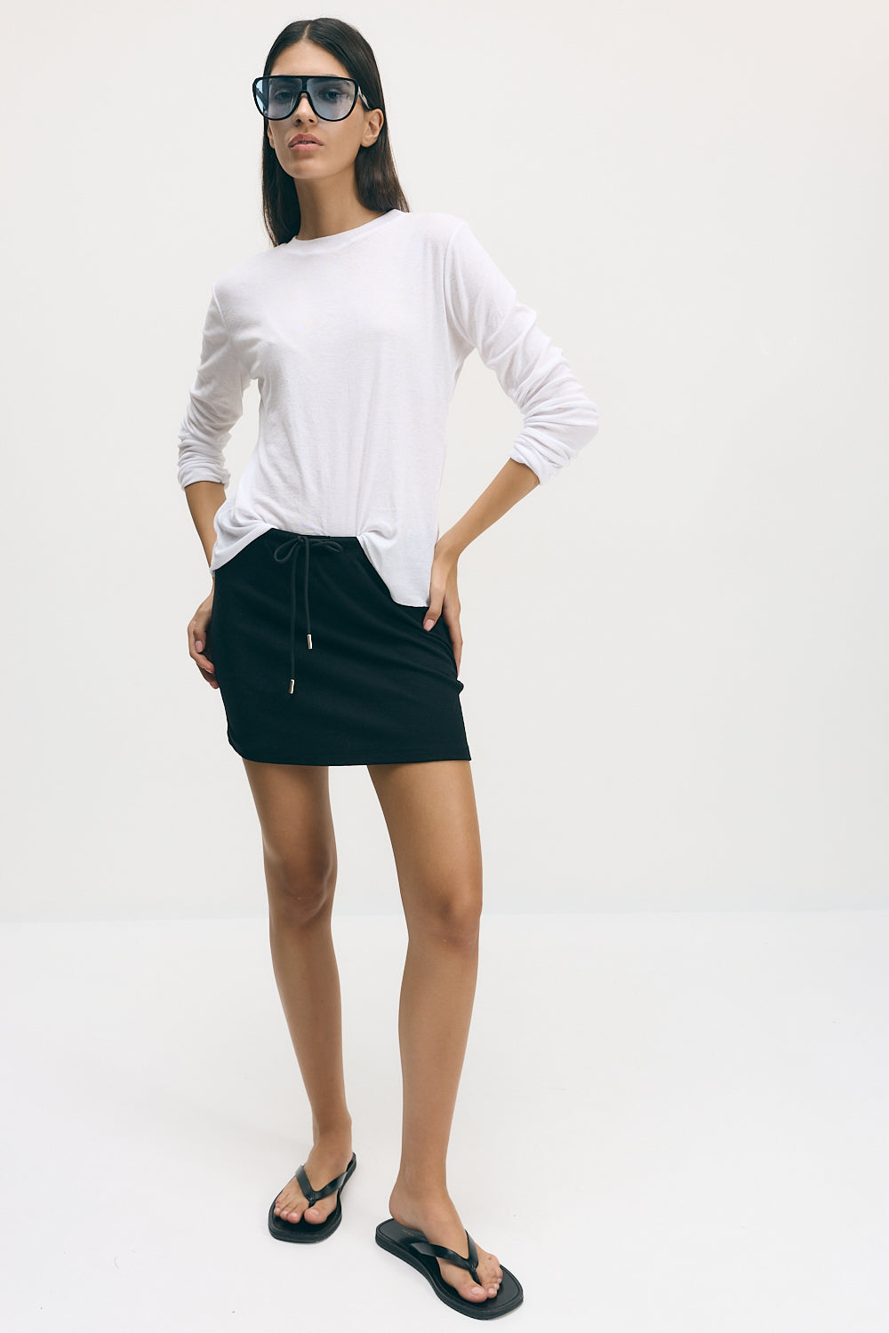 Camille Skirt | White