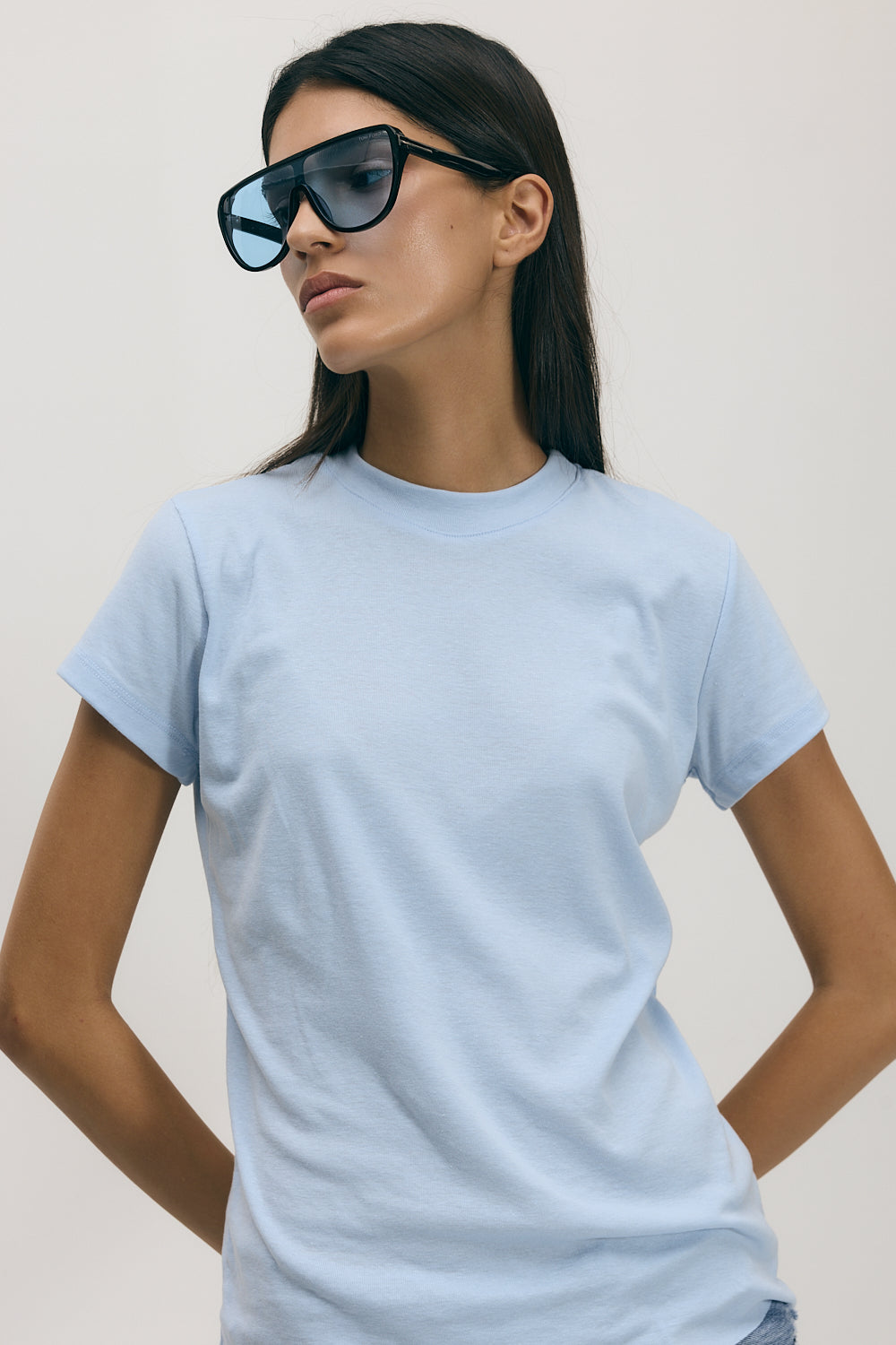 LIN TEE | White