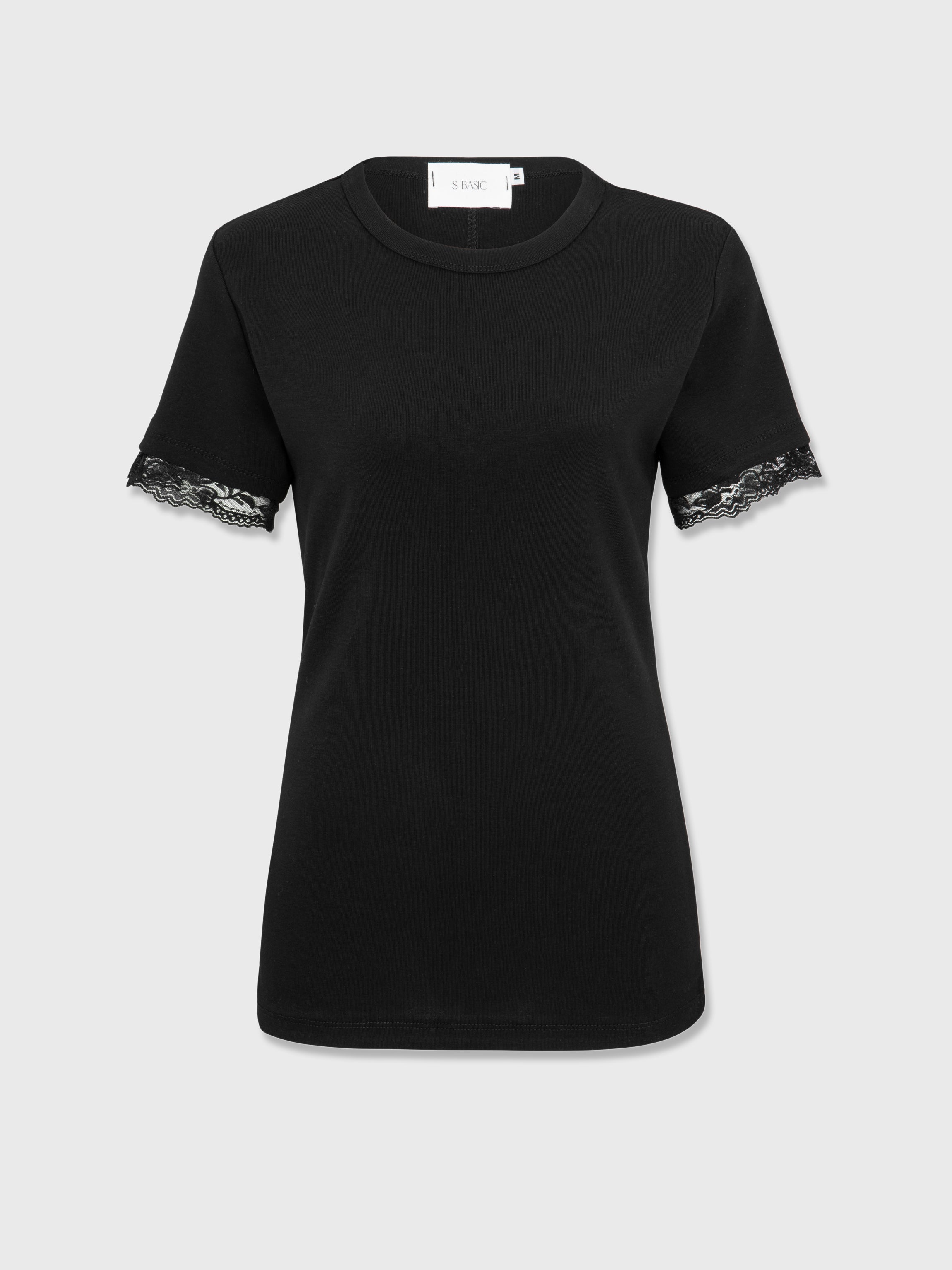 Lili top lace | BLACK