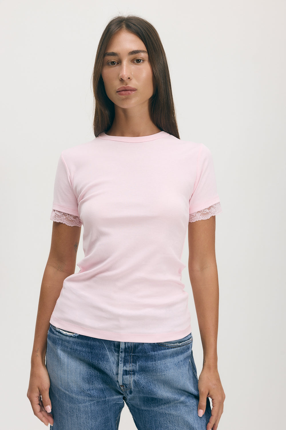 Lili top lace | PINK BABY