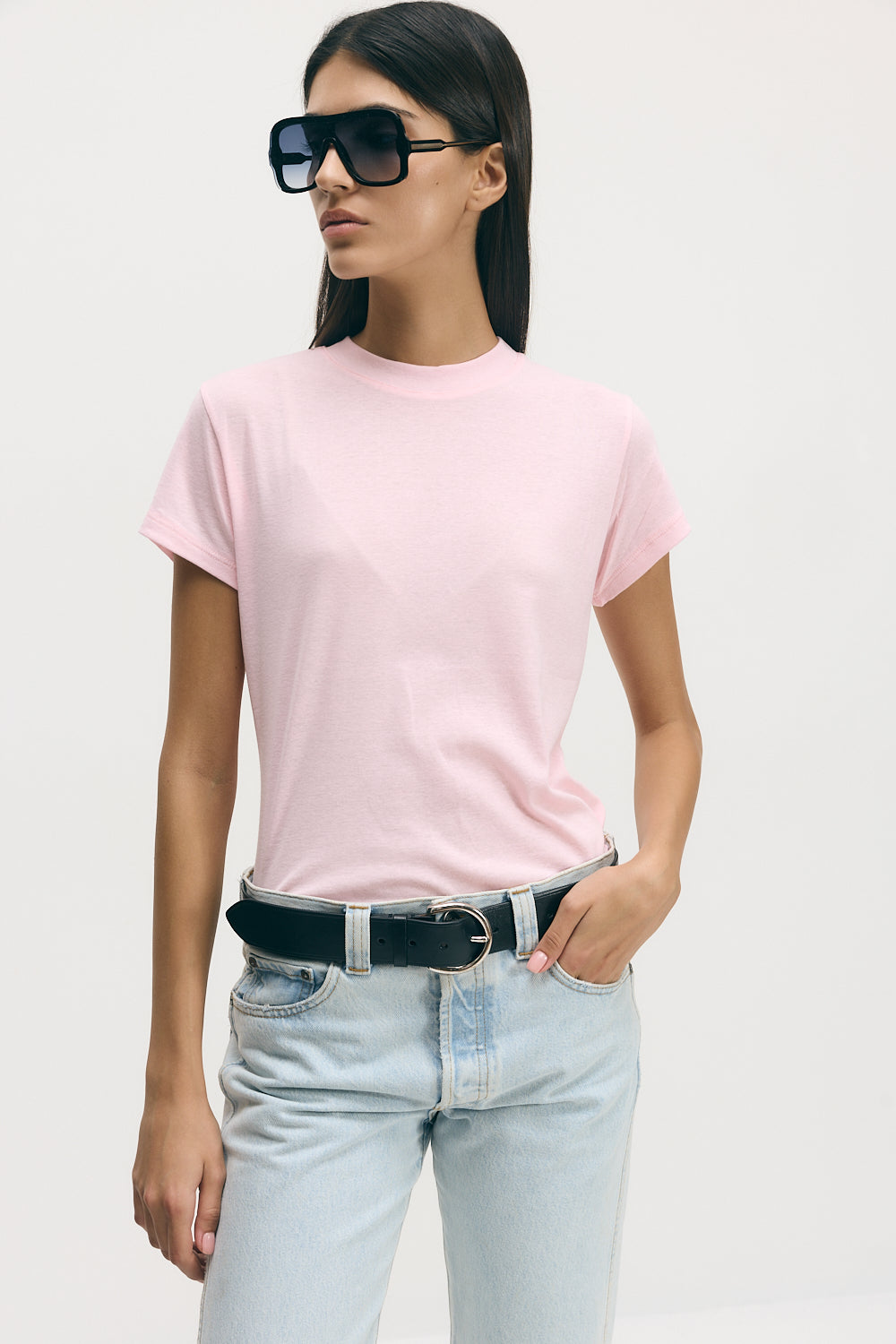 LIN TEE | White