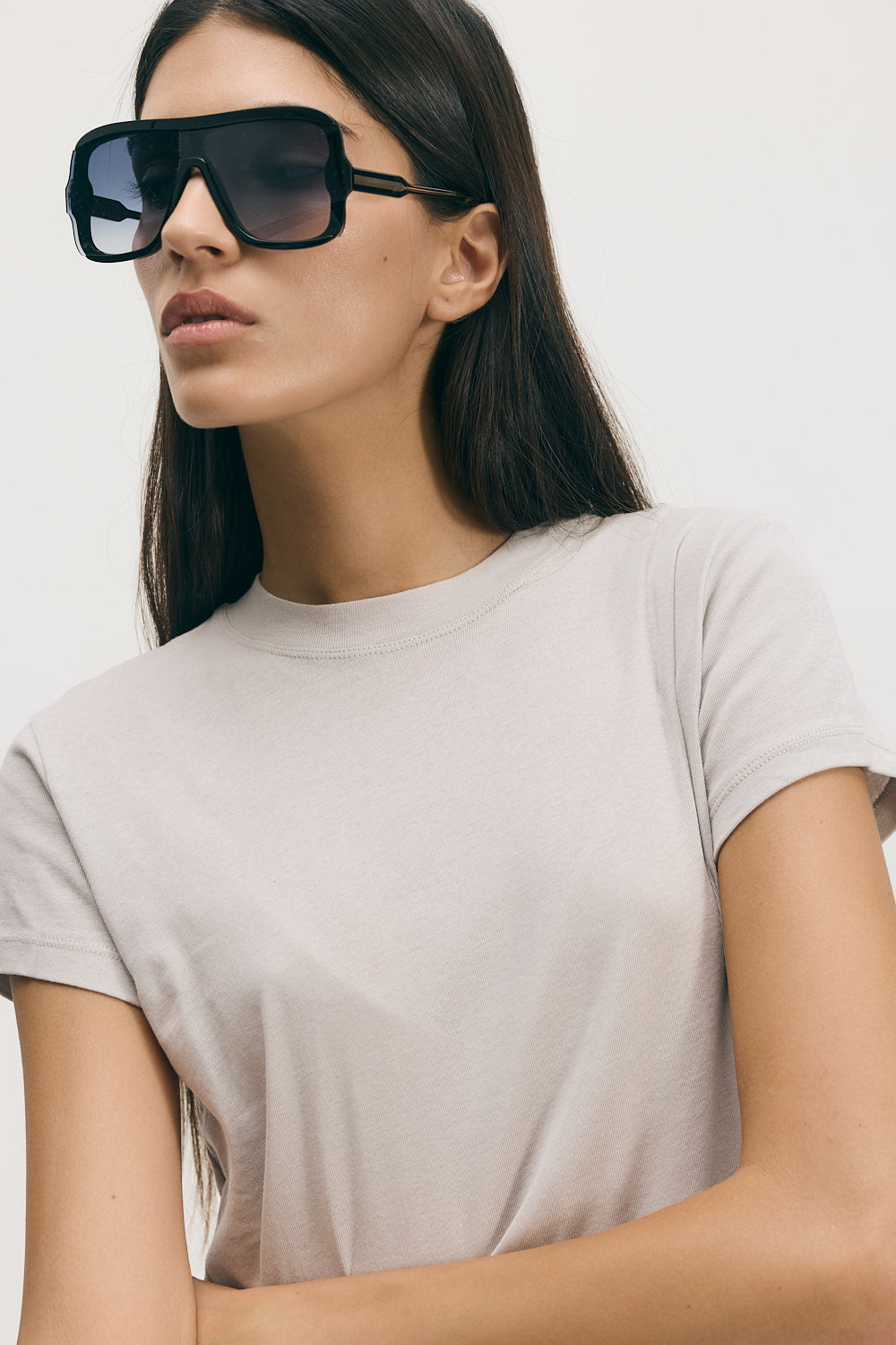 LIN TEE | White