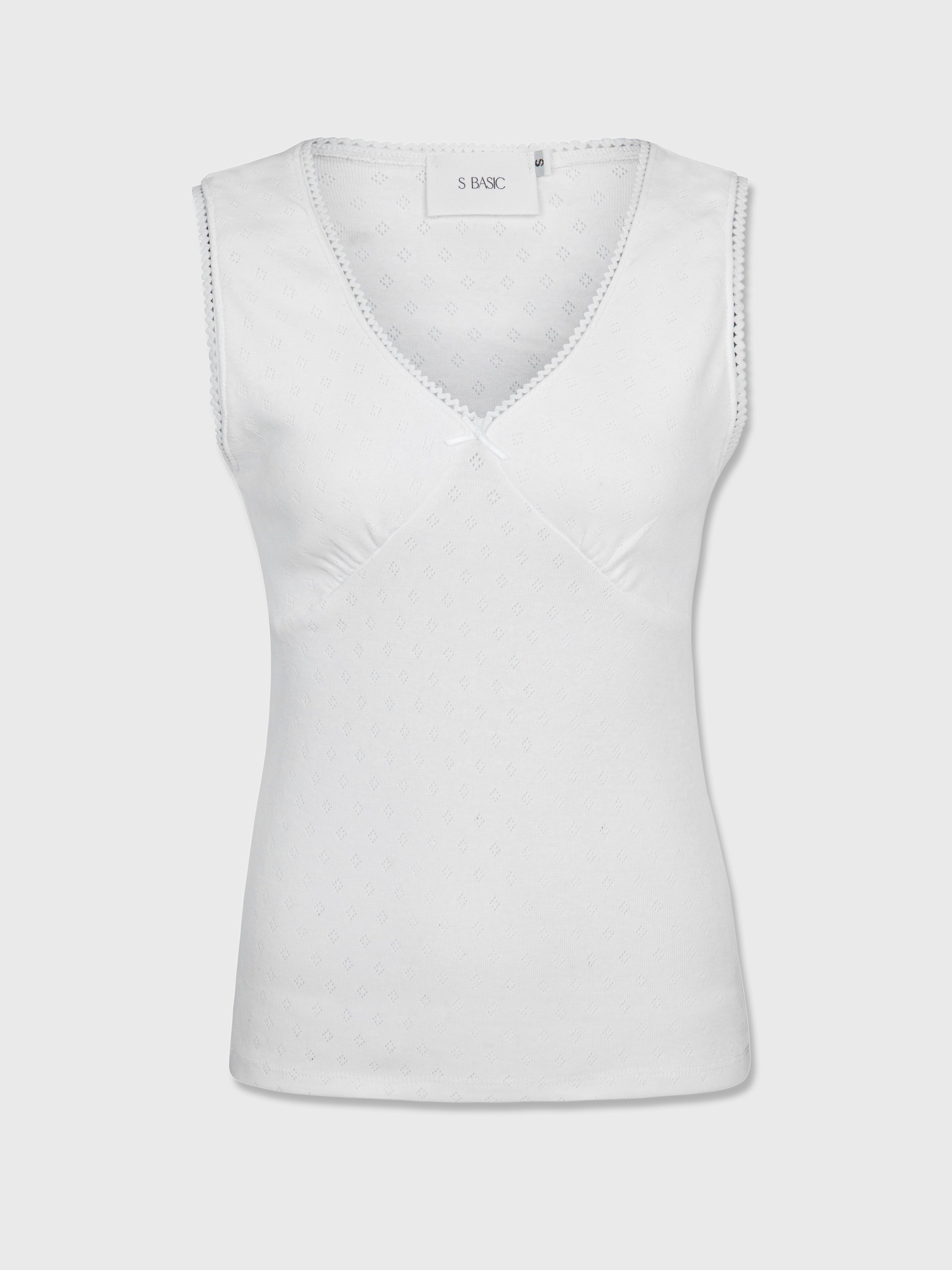Linda tank | WHITE