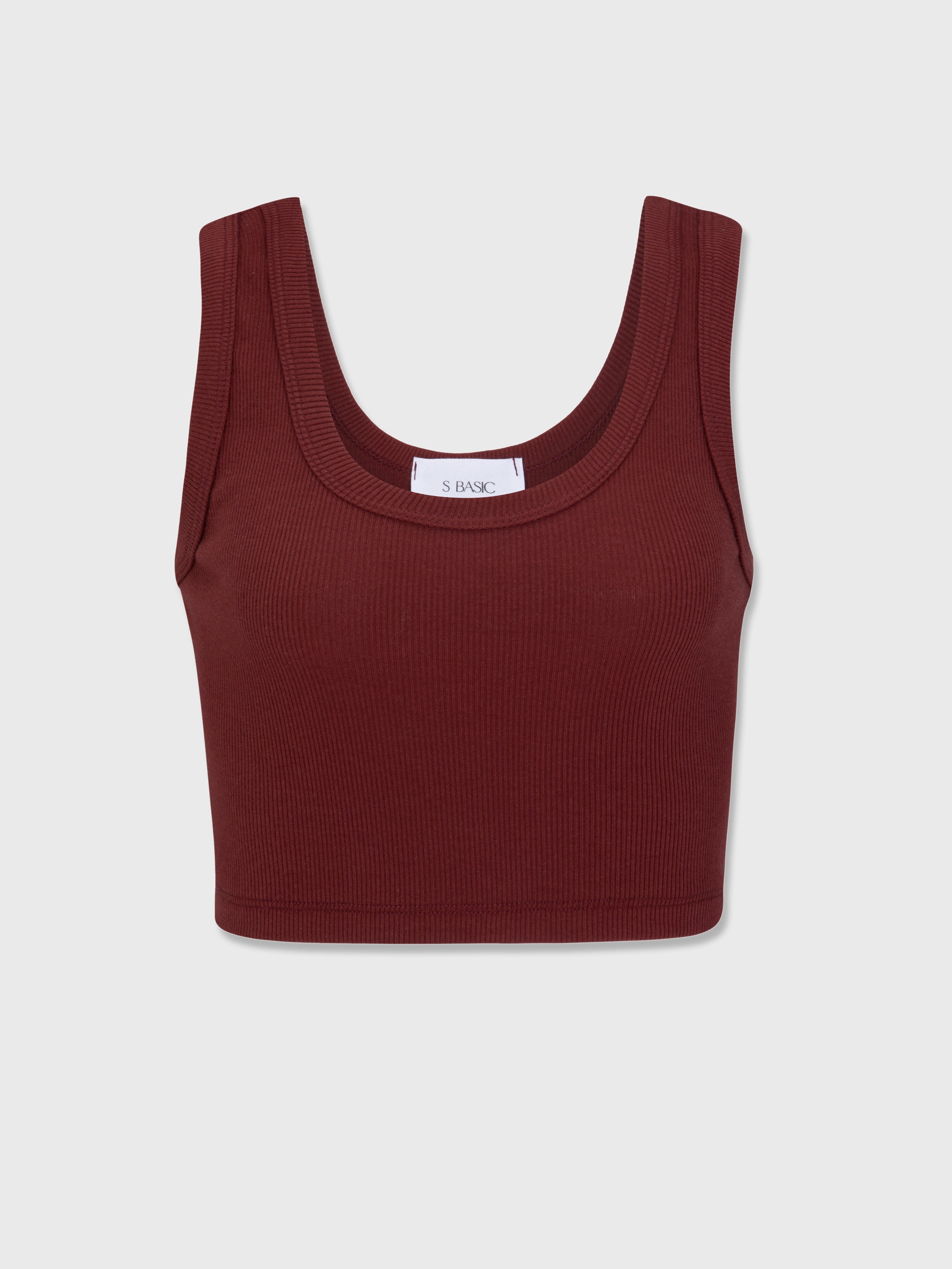 Drew cropped top | Black