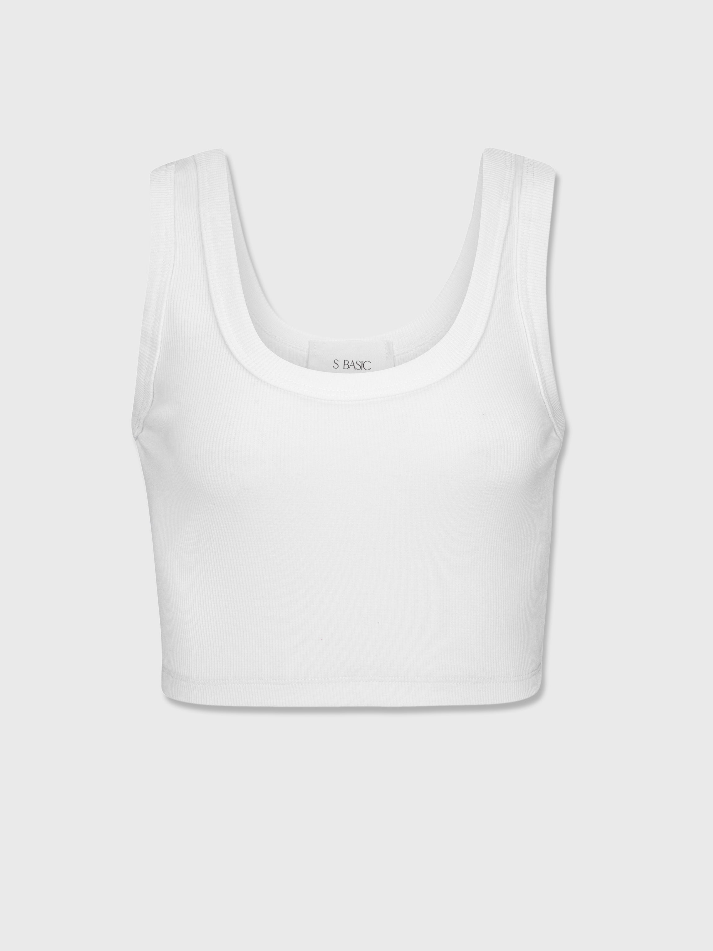 Drew cropped top | Black