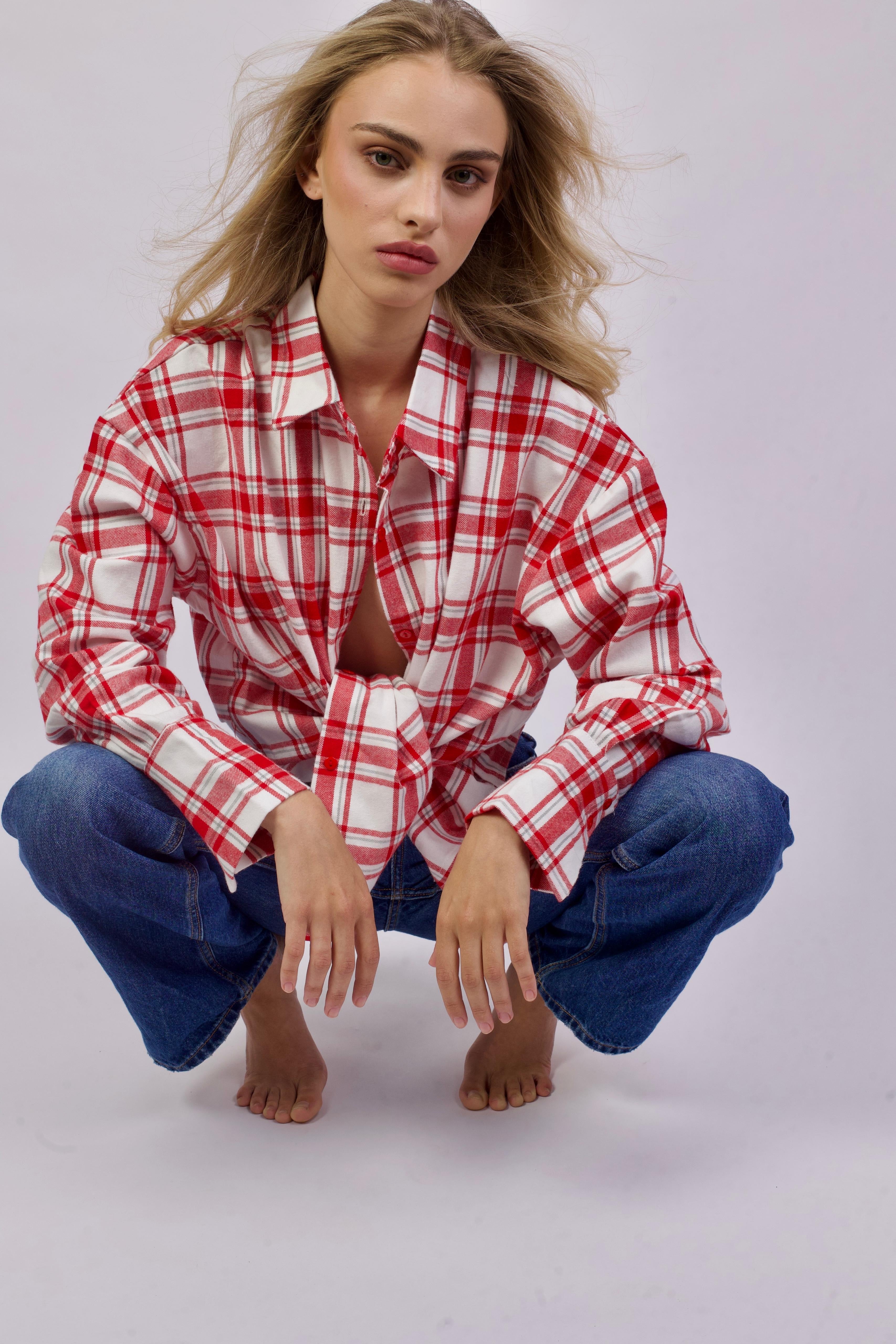 Mel flannel oversize