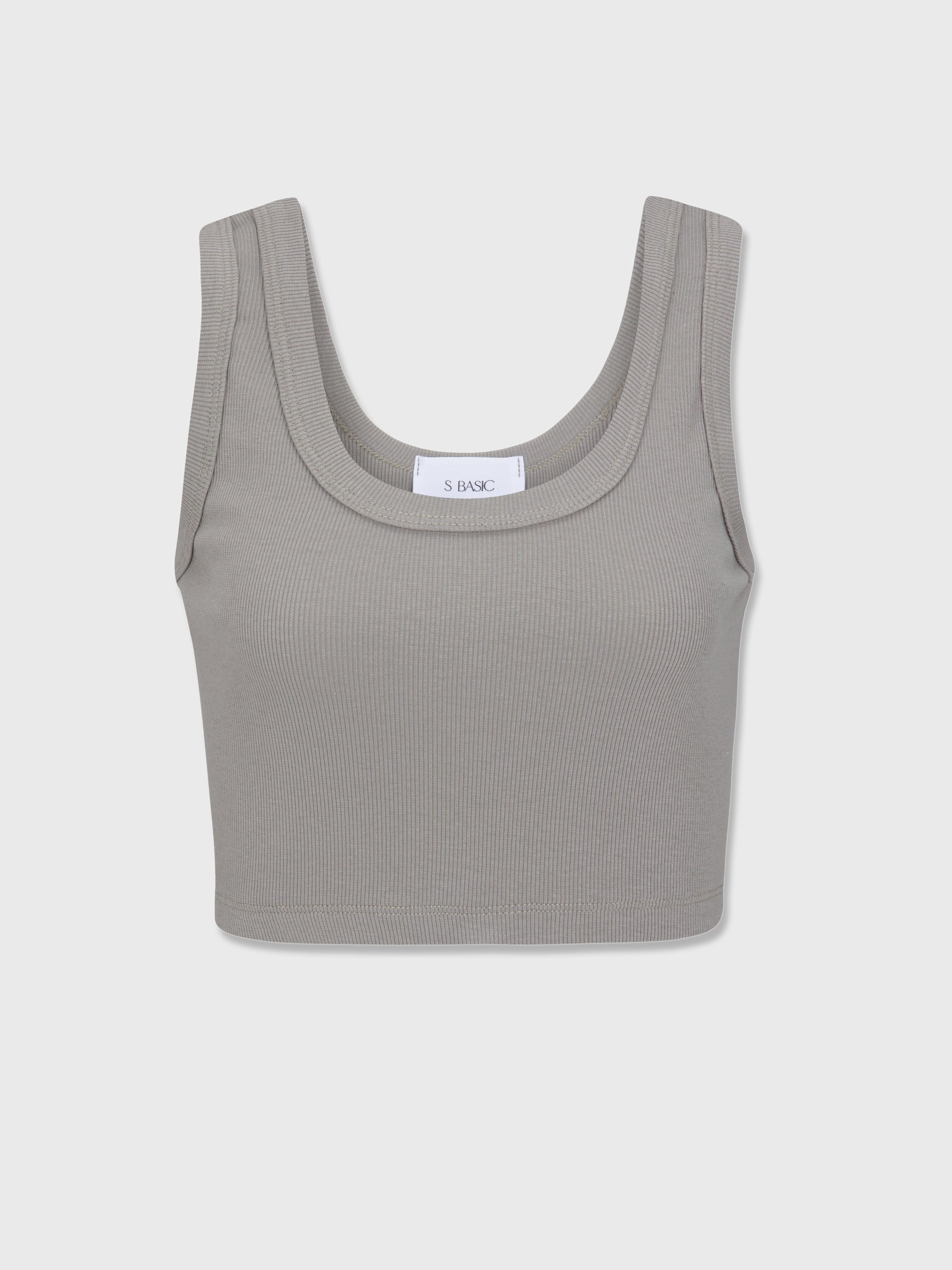 Drew cropped top | Black