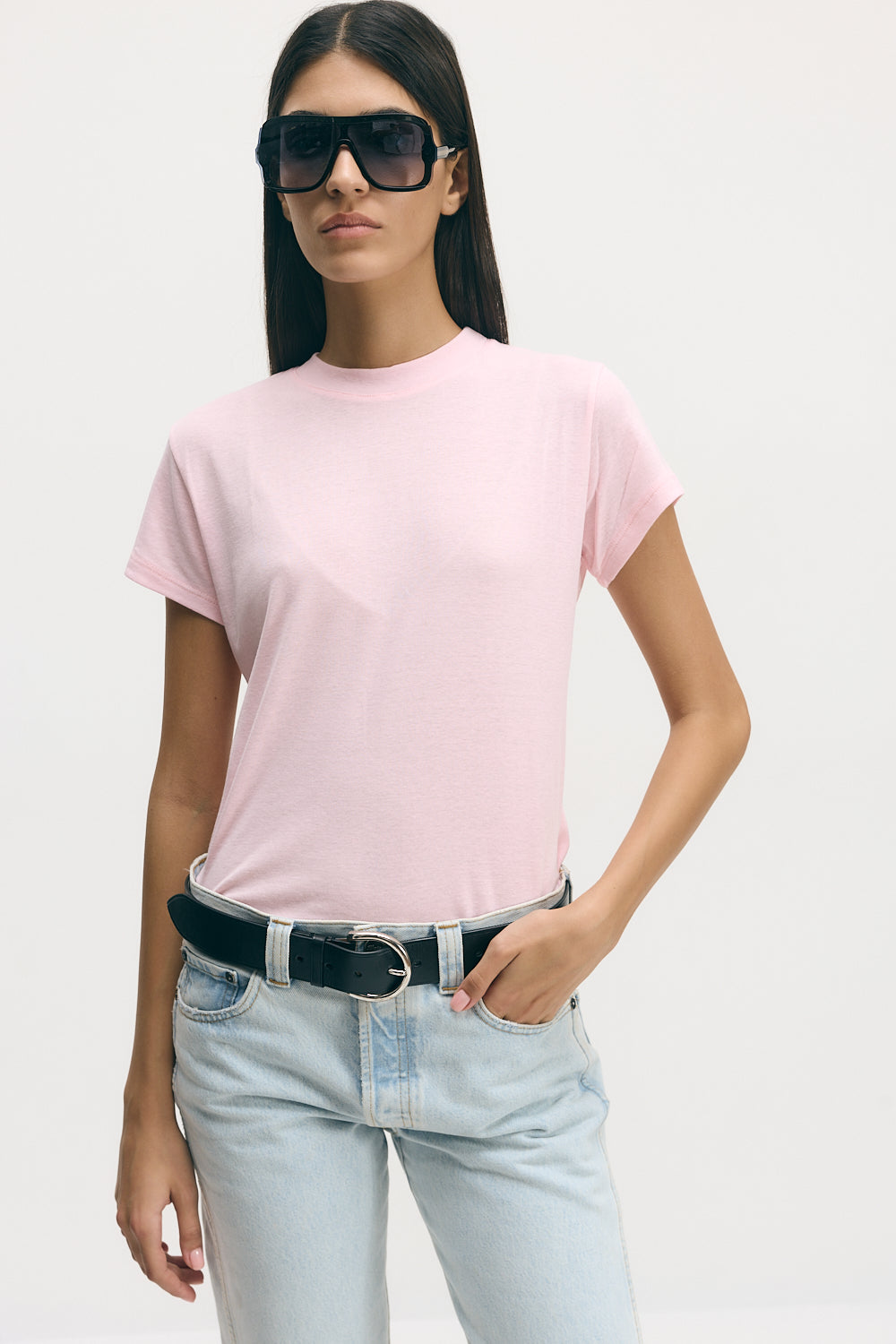 LIN TEE | Pink Baby