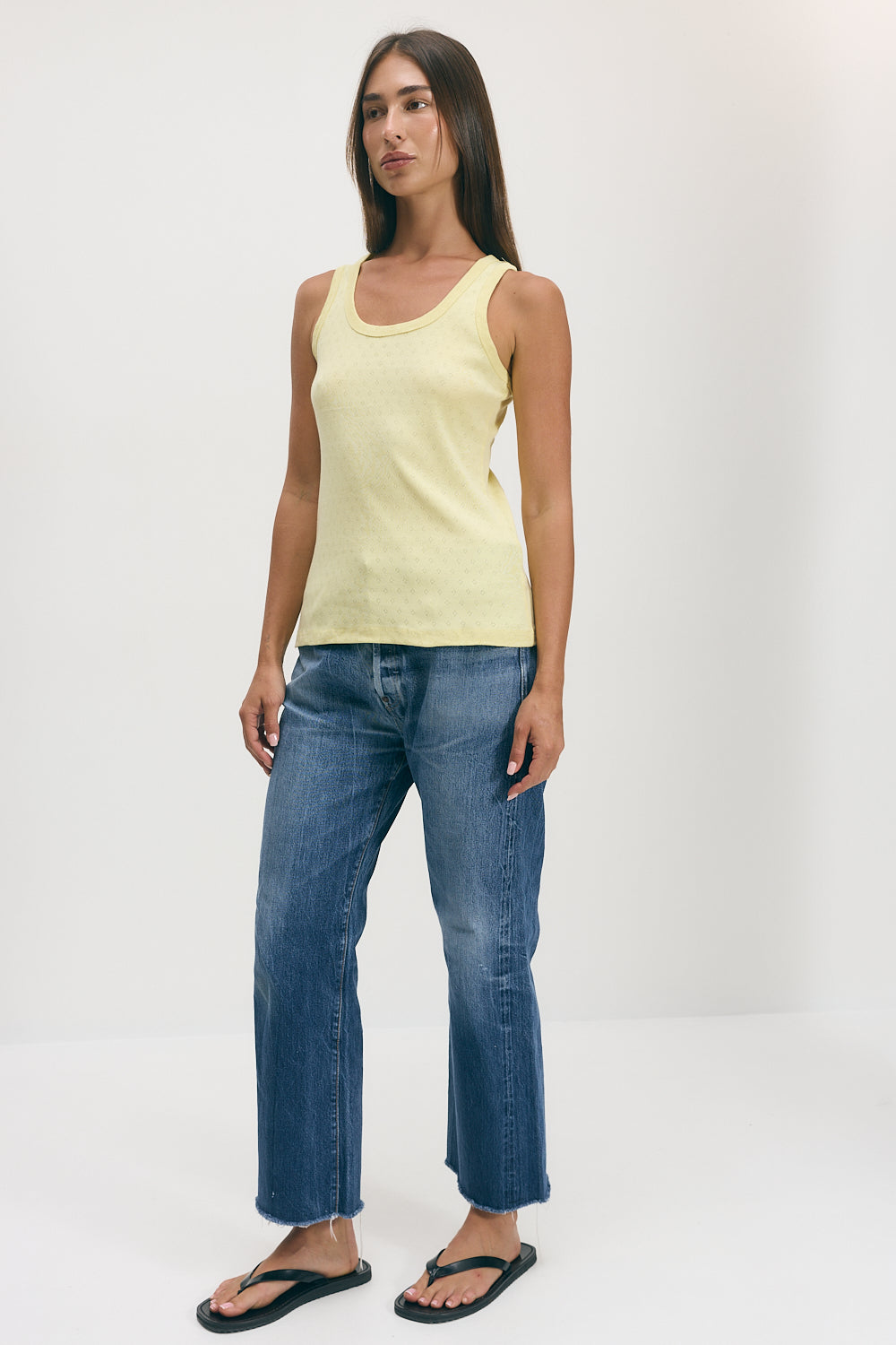Zoe tank | White