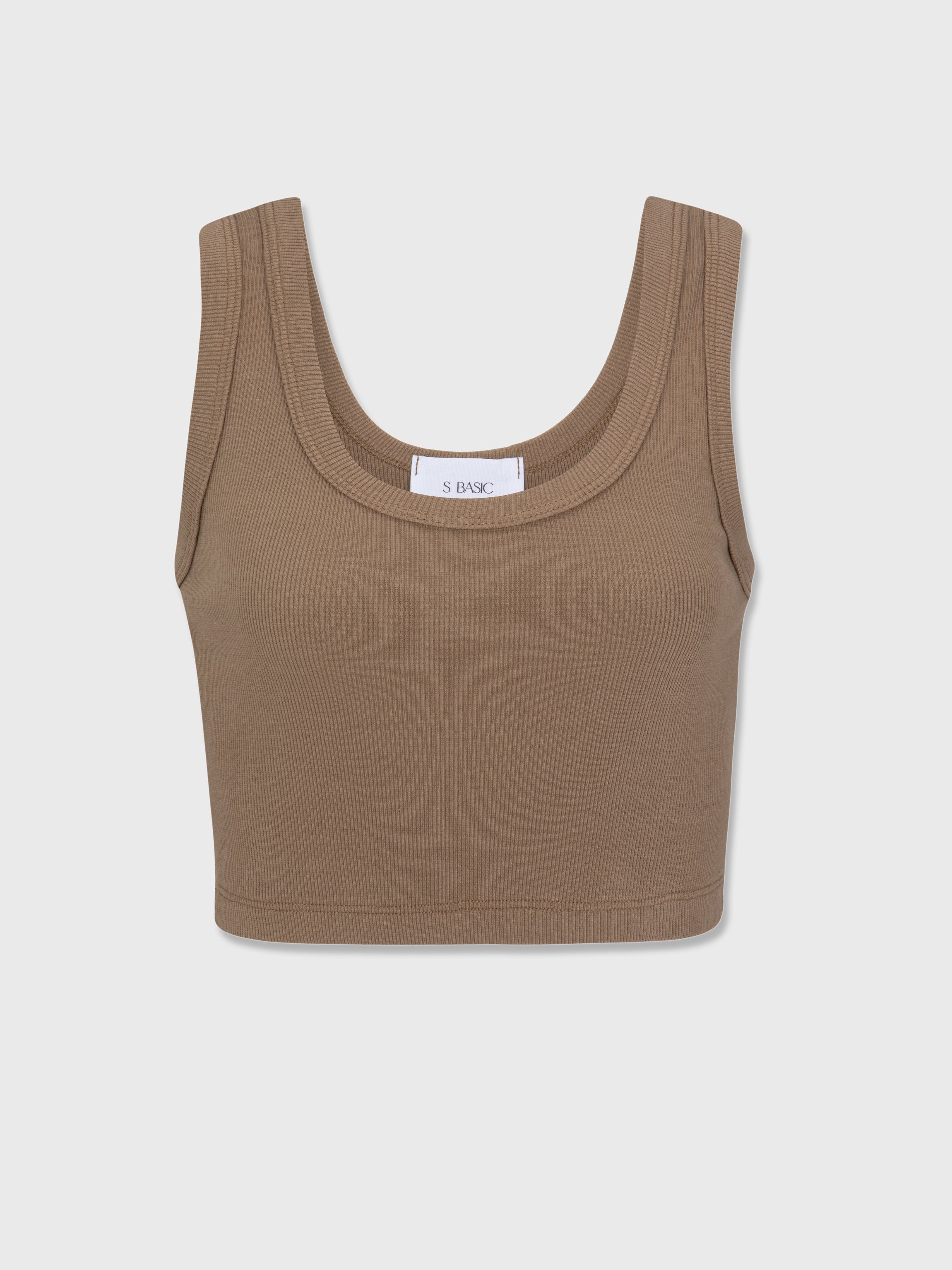 Drew cropped top | Black