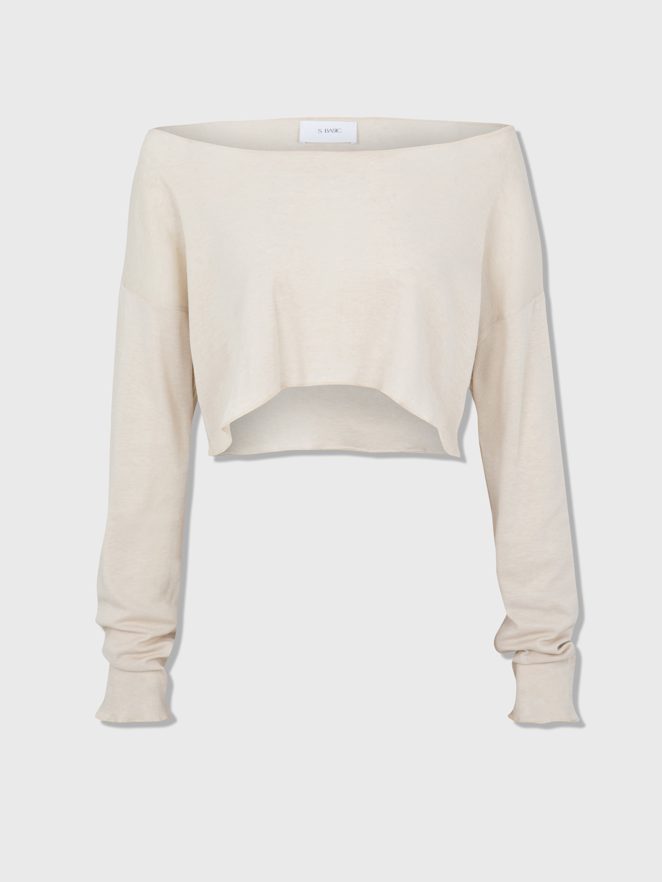 Jasmine crop | Beige