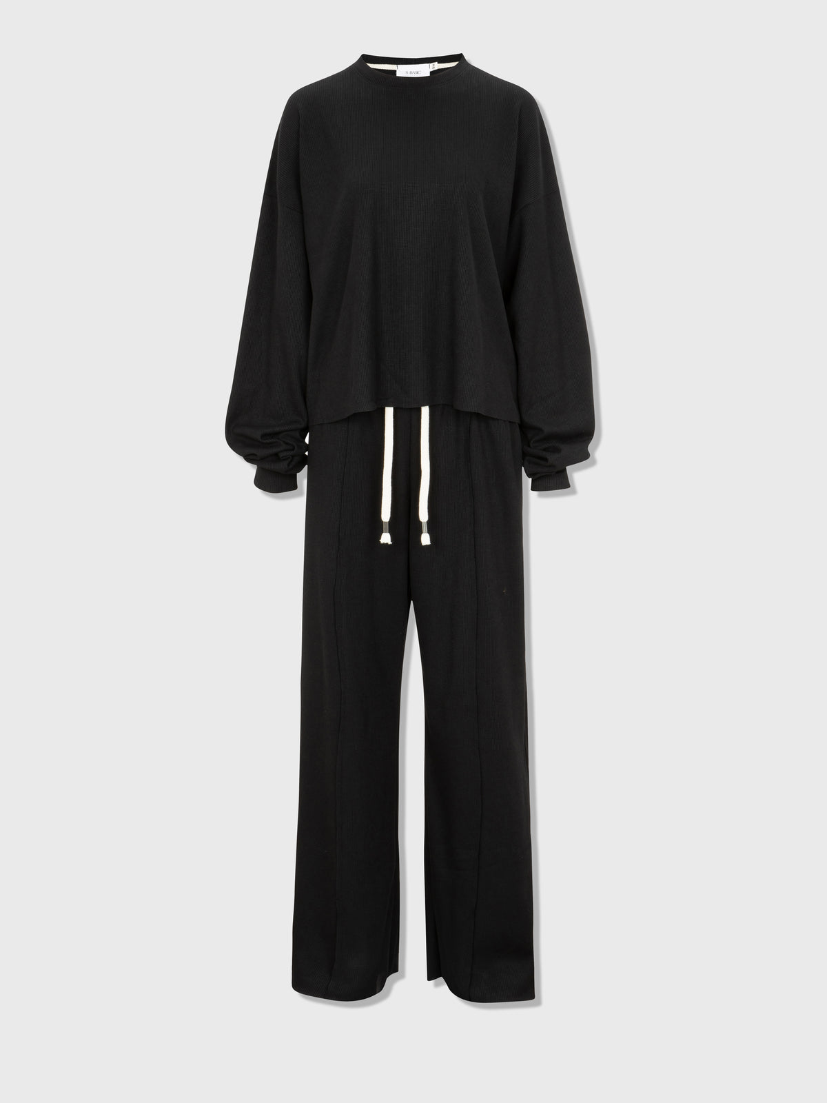Jack set oversize | BLACK