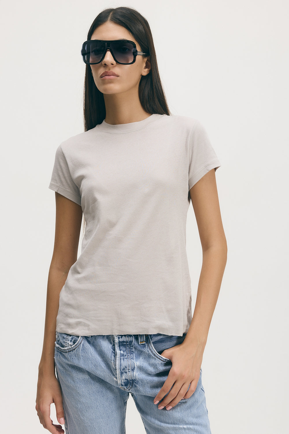 LIN TEE | Grey
