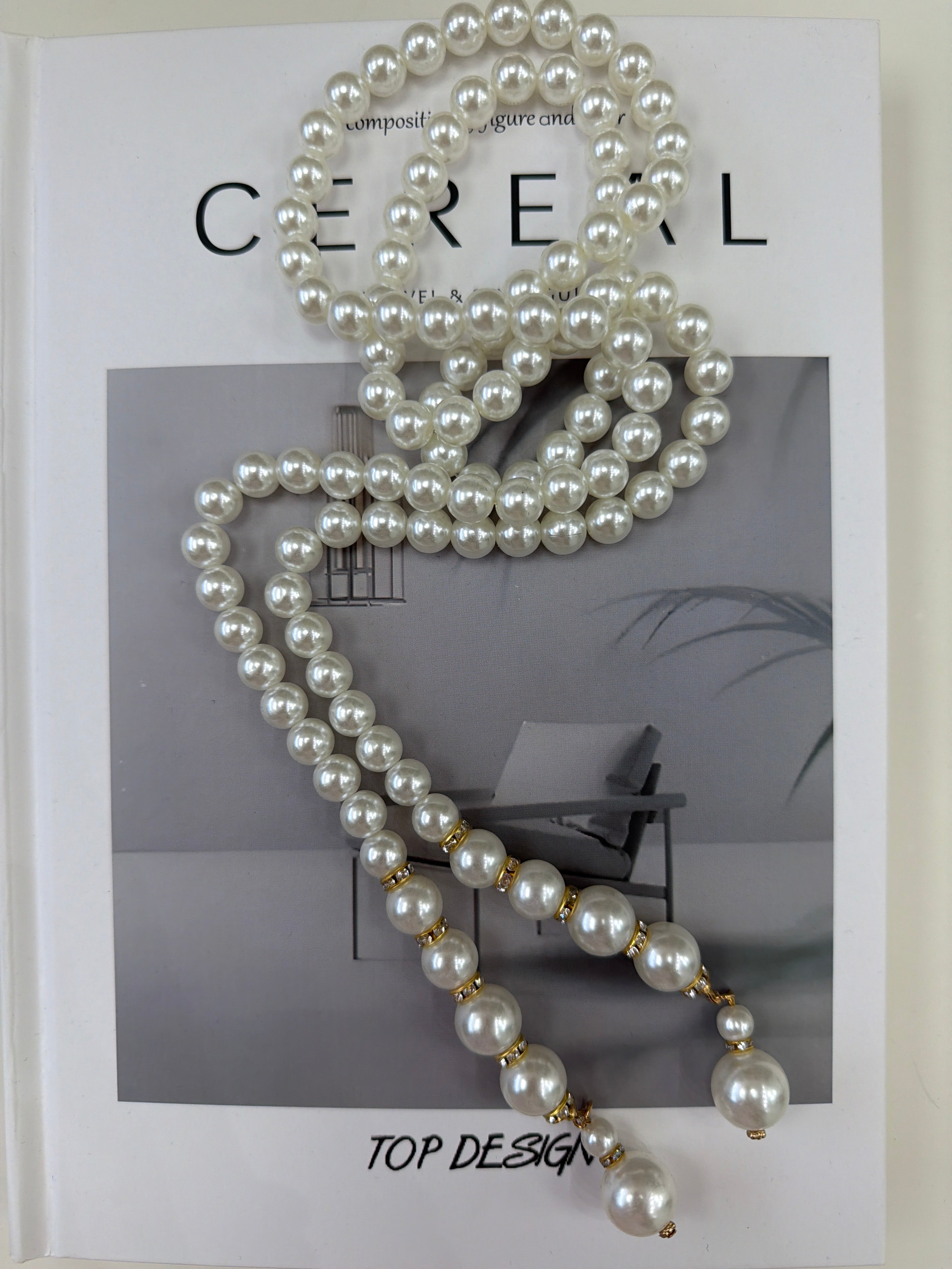 Pearls Necklace Belt