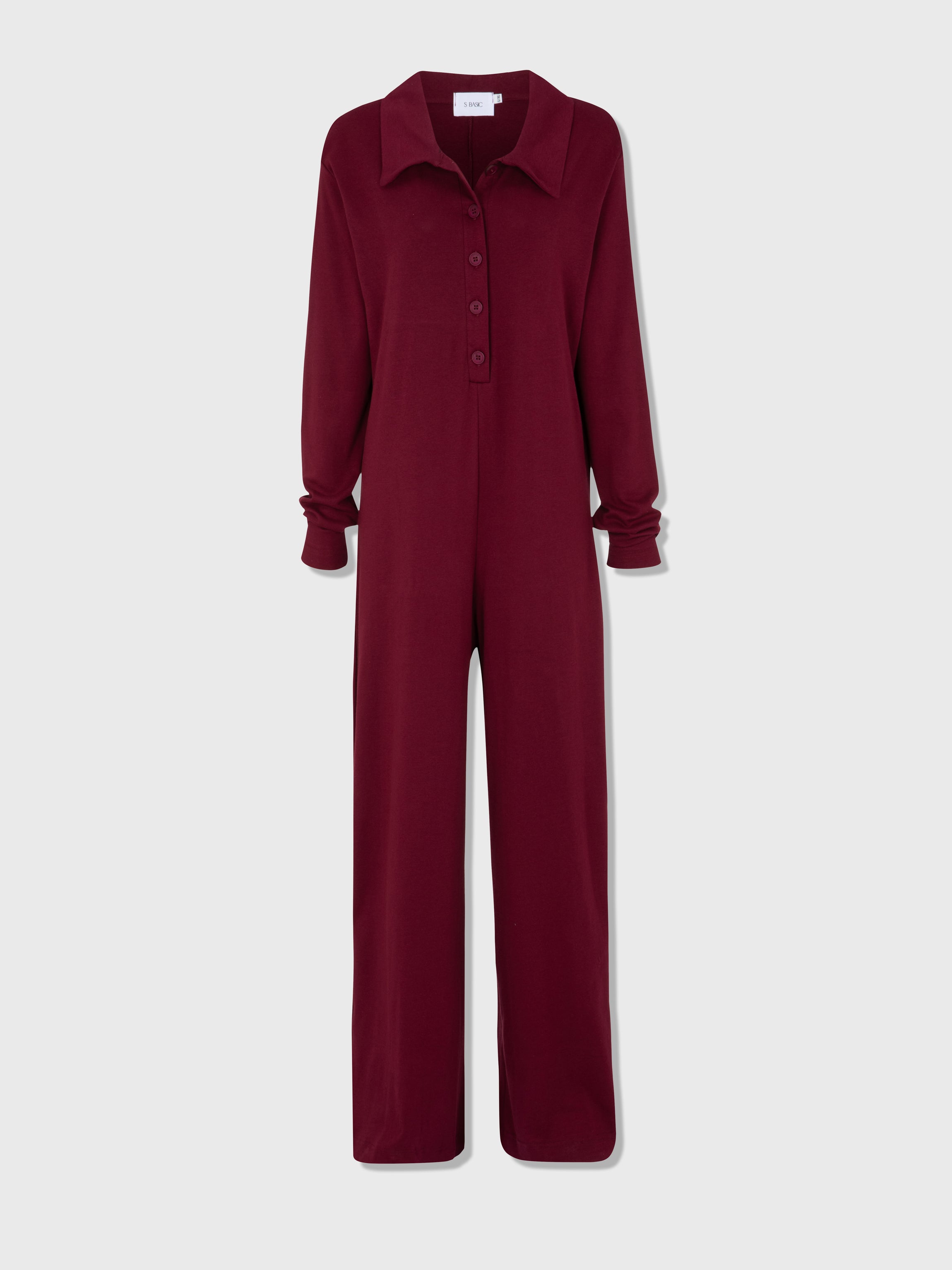 Valeri overall oversize | Bordo